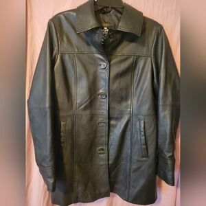 Women Black Lambskin Jacket